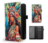 ETLKJVBL Checkbook Cover for Women Men RFID Blocking Checkbook Holder Wallet Stylish Leather Checkbook Covers for Personal Checkbook-7, Beautiful Indigenowomen, Modern