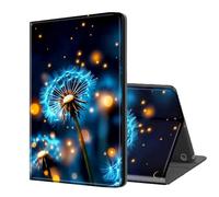 ETLKJVBL for Fire 7 Tablet Case(12th Gen, 2022 Release), Auto Sleep/Wake, Dandelion Flowers with Seeds Multiple Angles Viewing Folio Stand Case for All-New Fire 7 Tablet
