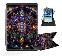 ETLKJVBL for Fire HD 10 2023/2021 Tablet Case (13th/11th Generation), 360 Degree Rotating, Auto Sleep/Wake, Mystical Mandala Exquisite Leather Case for Fire HD 10 Tablet 2023
