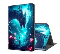 ETLKJVBL for Fire HD 10 Tablet Case (13th/11th Generation, 2023/2021 Release), Auto Sleep/Wake, Epic Dragon Multiple Angles Viewing Folio Stand Case for Fire HD 10 Tablet 2023