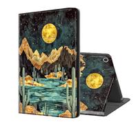 ETLKJVBL for Fire HD 10 Tablet Case 2019/2017 10.1 Inch, Auto Sleep/Wake, Desert at Night Featuring Multiple Angles Viewing Folio Stand Case for Amazon Fire Max 11 Tablet