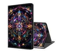 ETLKJVBL for Fire HD 10 Tablet Case 2019/2017 10.1 Inch, Auto Sleep/Wake, Mystical Mandala Multiple Angles Viewing Folio Stand Case for Amazon Fire Max 11 Tablet
