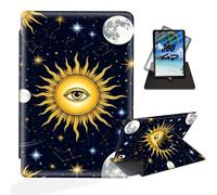 ETLKJVBL for iPad 10th Generation Case, 360 Degree Rotating Stand Cover Multi Angle Viewing, Auto Sleep/Wake, Sun Moon Stars Constellations Leather Case for iPad (A16) 11th Generation 11 Inch 2025