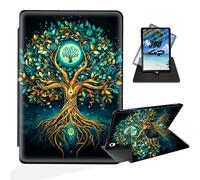ETLKJVBL for iPad 10th Generation Case, 360 Degree Rotating Stand Cover Multi Angle Viewing, Auto Sleep/Wake, The Cosmic Tree of Life Leather Case for iPad (A16) 11th Generation 11 Inch 2025