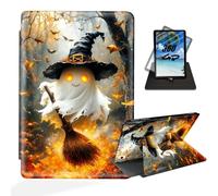 ETLKJVBL for iPad Air 11 Inch Case 2025, 360 Degree Rotating, Multi - Angle Viewing, Auto Sleep/Wake, Spectres Witch Fly on Broom in Forest Exquisite Leather Case for iPad Air 11 Inch 2025/2024