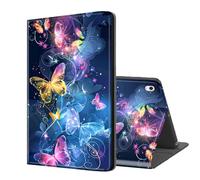 ETLKJVBL for iPad Air 11 Inch Case M3 2025 & M2 2024, Auto Sleep/Wake, Colorful Butterfly are Fly Multiple Angles Viewing Folio Stand Case for iPad Air 11 Inch 2025/2024 Tablet