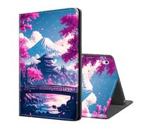 ETLKJVBL for iPad Air 13 Inch Case M3 2025 & M2 2024, Auto Sleep/Wake, Japanese Landscape Fuji Sakura Multiple Angles Viewing Folio Stand Case for iPad Air 13 Inch 2025/2024 Tablet