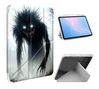 ETLKJVBL for iPad Air 3rd Generation/iPad Pro 10.5 Inch Case, Slim Clear Cover with Pencil Holder, Multi-Angle Y-Stand, Auto Sleep/Wake, Shadow Creature in Misty Woods Lightweight Tablet Case