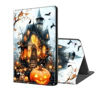 ETLKJVBL for iPad Air 6th/ 5th/ 4th Generation Case, Auto Sleep/Wake, Spooky Season Haunted House Multiple Angles Viewing Folio Stand Case for iPad Air 6th/ 5th/ 4th Generation Tablet
