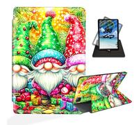ETLKJVBL for iPad Pro 11 Inch Case (M5) 2025, 360 Degree Rotating, Multi - Angle Viewing, Auto Sleep/Wake, Three Cute Gnomes Leather Case for iPad Pro 11 Inch 2025