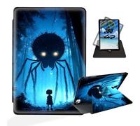 ETLKJVBL for iPad Pro 13 Inch Case 2024, 360 Degree Rotating, Multi - Angle Viewing, Auto Sleep/Wake, Black Kitten Reaching for Star Exquisite Leather Case for iPad Pro 13 Inch 2024 Tablet