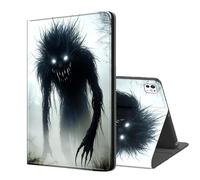 ETLKJVBL for iPad Pro 13 Inch Case 2024, Auto Sleep/Wake, Shadow Creature in Misty Woods Multiple Angles Viewing Folio Stand Case for iPad Pro 13 Inch 2024 Tablet