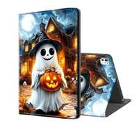 ETLKJVBL for iPad Pro 13 Inch Case 2024, Auto Sleep/Wake, Spectres with Pumpkin Candy Buckets Multiple Angles Viewing Folio Stand Case for iPad Pro 13 Inch 2024 Tablet