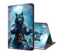 ETLKJVBL for iPad Pro 13 Inch Case 2024, Auto Sleep/Wake, Werewolf Fighting Zombies Multiple Angles Viewing Folio Stand Case for iPad Pro 13 Inch 2024 Tablet
