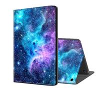 ETLKJVBL for Kindle Fire 7 Tablet Case 2019/2017 Release 9th/7th Gen, Auto Sleep/Wake, Galaxy Colors Stars Multiple Angles Viewing Folio Stand Exquisite Leather Case for Kindle Fire 7