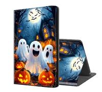 ETLKJVBL for Kindle Paperwhite 11th Generation 2021 Case, Auto Sleep/Wake, Fright-Fall Phantoms & Pumpkins Multiple Angles Viewing Folio Stand Case for Kindle Paperwhite 11th Generation