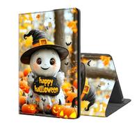 ETLKJVBL for Kindle Paperwhite 2024/ Kindle Colorsoft 2024 Case, Auto Sleep/Wake, Happy Spooky Season Spectres Exquisite Leather Case for Kindle Paperwhite 12th Generation 7 Inch