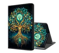 ETLKJVBL for Kindle Paperwhite 2024/ Kindle Colorsoft 2024 Case, Auto Sleep/Wake, The Cosmic Tree of Life Exquisite Leather Case for Kindle Paperwhite 12th Generation 7 Inch