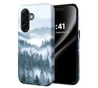 ETLKJVBL for Samsung Galaxy A17 5G Phone Case, Nature Forest Hybrid 2-Layer Hard Shell with Shockproof Silicone, Dual-Layer Protective Case for Samsung Galaxy A17 5G