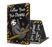 ETLKJVBL for Samsung Galaxy Tab A9 Plus/ A9+ Case, Auto Sleep/Wake, Cute Sloth Sleeping Multiple Angles Viewing Folio Stand Case for Samsung Galaxy Tab A9 Plus/ A9+ 11 Inch 2023