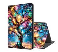 ETLKJVBL for Samsung Galaxy Tab S10/ S9 Plus Case 12.4 Inch, Auto Sleep/Wake, Shining Tree Multiple Angles Viewing Folio Stand case for Samsung Galaxy Tab S9 FE Plus