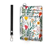 ETLKJVBL Slim Minimalist Front Pocket, RFID Blocking Wallet for Men and Women, Keep Your Credit Cards and Personal Information Secure, Security Pockets for, Floral pattern, Minimalist