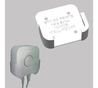 ETM 3D PRINTS Yale Sync IA-HUB Wall Bracket, White