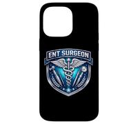 ETN Surgeon Caduceus Otorhinolaryngology Otolaryngology MD Case for iPhone 14 Pro Max