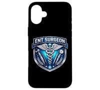 ETN Surgeon Caduceus Otorhinolaryngology Otolaryngology MD Case for iPhone 16 Plus