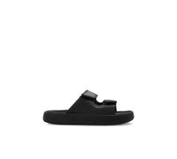 Etna Bold Leather Slides - male - Veja - Sliders - Black - 9 UK - Shoes 9 UK