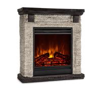 Etna Electric Fireplace 1800W Weekly Timer Remote Control LED