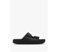 Etna Full Black Leather Sandals - Black Leather / 36