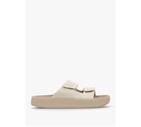 Etna Pierre Almond Suede Sandals - Beige Suede / 37