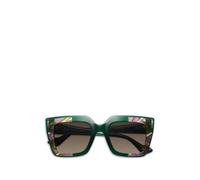 Etnia Barcelona patterned square-frame sunglasses - Green 52