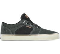 Etnies Barge LS - Classic Skate Look, Slim Vulcanized Silhoutte, Hefty Armored Collar, Reinforced Vulc, Cushioned Fit, Everyday Sneakers Green Black
