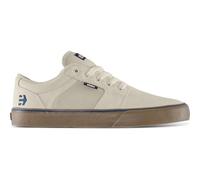 Etnies Barge LS - Classic Skate Look, Slim Vulcanized Silhoutte, Hefty Armored Collar, Reinforced Vulc, Cushioned Fit, Everyday Sneakers White Navy