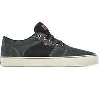 Etnies Barge LS - Classic Skate Look, Slim Vulcanized Silhoutte, Hefty Armored Collar, Reinforced Vulc - Green/Black - 10,5