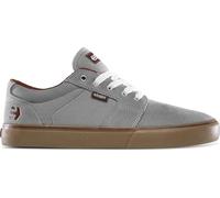 Etnies Skate Shoes Barge LS – Slim vulcanized, armored collar, cushioned fit – Grey/Gum/Red