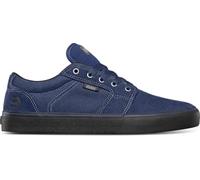 Etnies Barge LS - Classic Skate Look, Slim Vulcanized Silhoutte, Hefty Armored Collar, Reinforced Vulc - Indigo Raw - 10