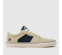 Etnies Men's Barge LS Trainers in Beige & Navy Blue, Size: 7 UK 7