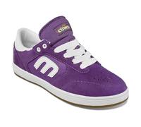 Etnies Boys Kids Windrow Skate Shoe, Purple White, 2 UK