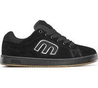 Etnies Callicut - Refined Skate Profile, Reinforced Build, Cushioned Feel, Everyday Sneakers - Black/White - 7.5