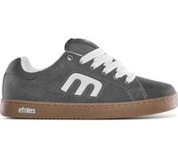 Etnies Callicut - Refined Skate Profile, Reinforced Build, Cushioned Feel, Everyday Sneakers - Grey/White/Gum - 7.5