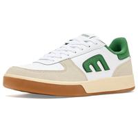 Etnies Emerson Skate Shoes - Pro Model Low-Top Vulcanized Suede Skateboarding Sneaker - Grey/White/Green - 9,5
