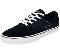 Etnies Factor Men's Skate Shoe, Black/White/Burgundy - Sustainable, Comfortable, and Durable Sneakers