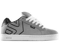 Etnies Men's Fader Skate Shoe, Light Grey/Black, 4 UK