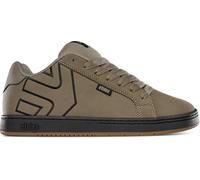 Etnies Fader - Classic Skate Heritage Style with on-Trend Puffy Look, Reinforced Cupsole, Cushioned Fit, Everyday Sneakers - Warm Grey/Black - 9
