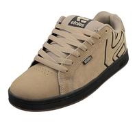 Etnies Fader - Classic Skate Heritage Style with on-Trend Puffy Look, Reinforced Cupsole, Cushioned Fit, Everyday Sneakers - Tan/Black - 8