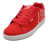 Etnies Fader - Classic Skate Heritage Style with on-Trend Puffy Look, Reinforced Cupsole, Cushioned Fit, Everyday Sneakers - Red/White/Gum - 5