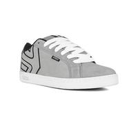 Etnies Men's Fader Skate Shoe, Light Grey/Black, 4.5 UK